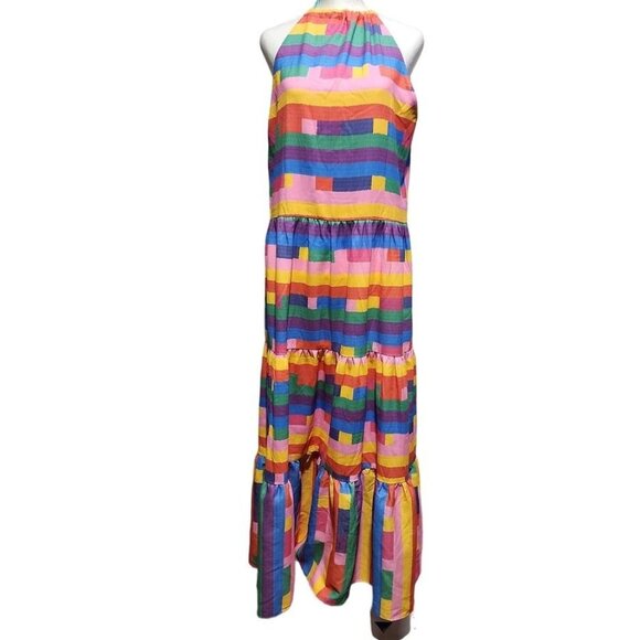 BCBGeneration color block maxi dress - Picture 1 of 12